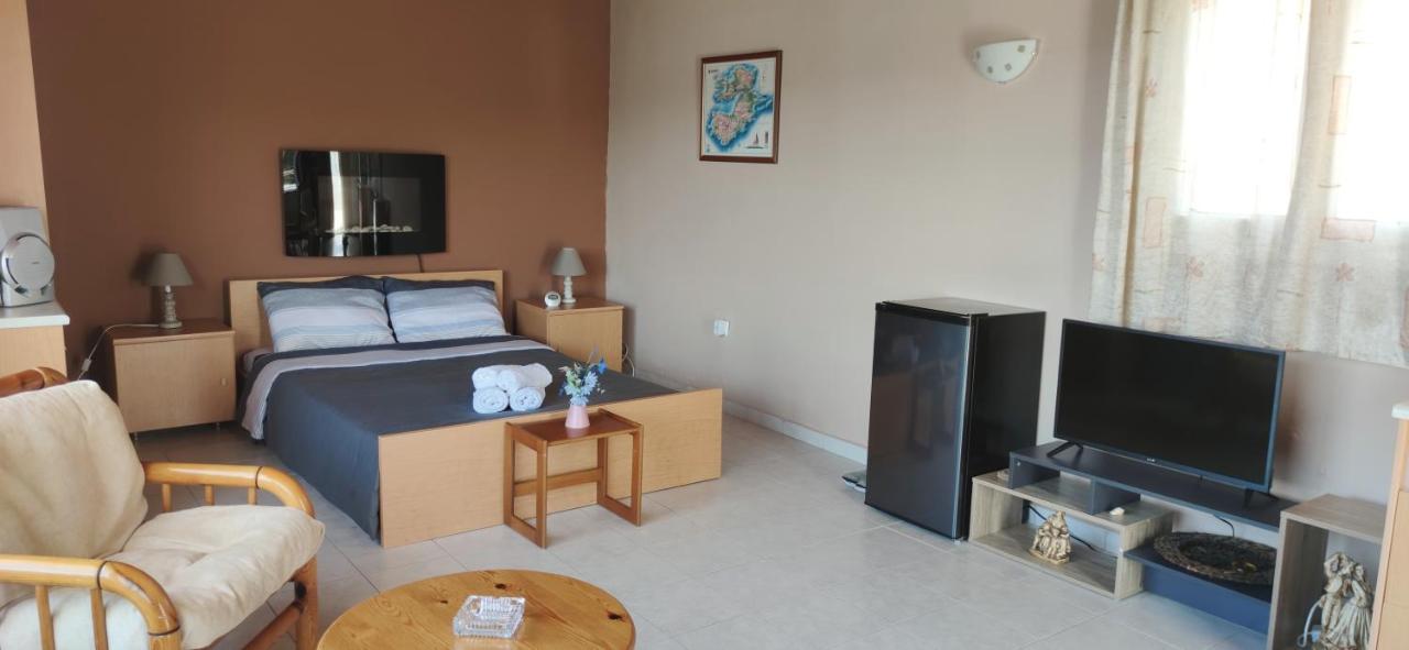 Penthouse Studio Next To The Sea Salamis Bagian luar foto